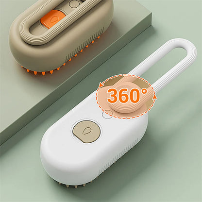 Steam Brush  3 In 1 Electric Spray Cat Hair Brushes For Massage Pet Grooming Comb Hair Removal Combs Pet Products