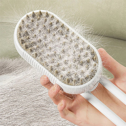 Steam Brush  3 In 1 Electric Spray Cat Hair Brushes For Massage Pet Grooming Comb Hair Removal Combs Pet Products